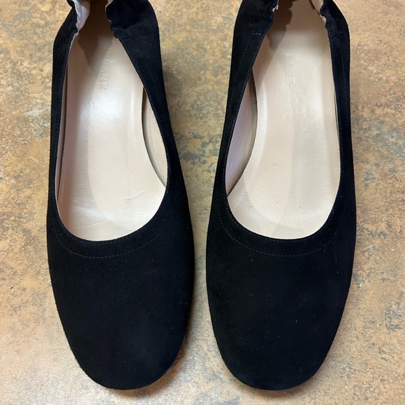 Everlane The Day Heels Black Suede - Picture 3 of 12